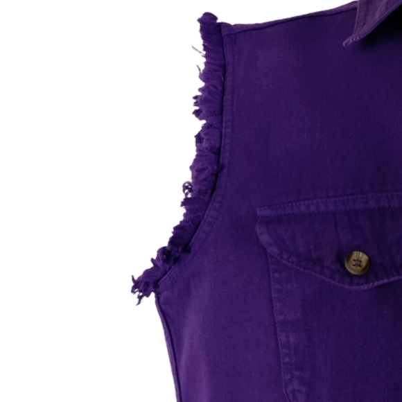 Biker design ladies large Sturgis 2012 Black hills rally purple button down top - Picture 8 of 12